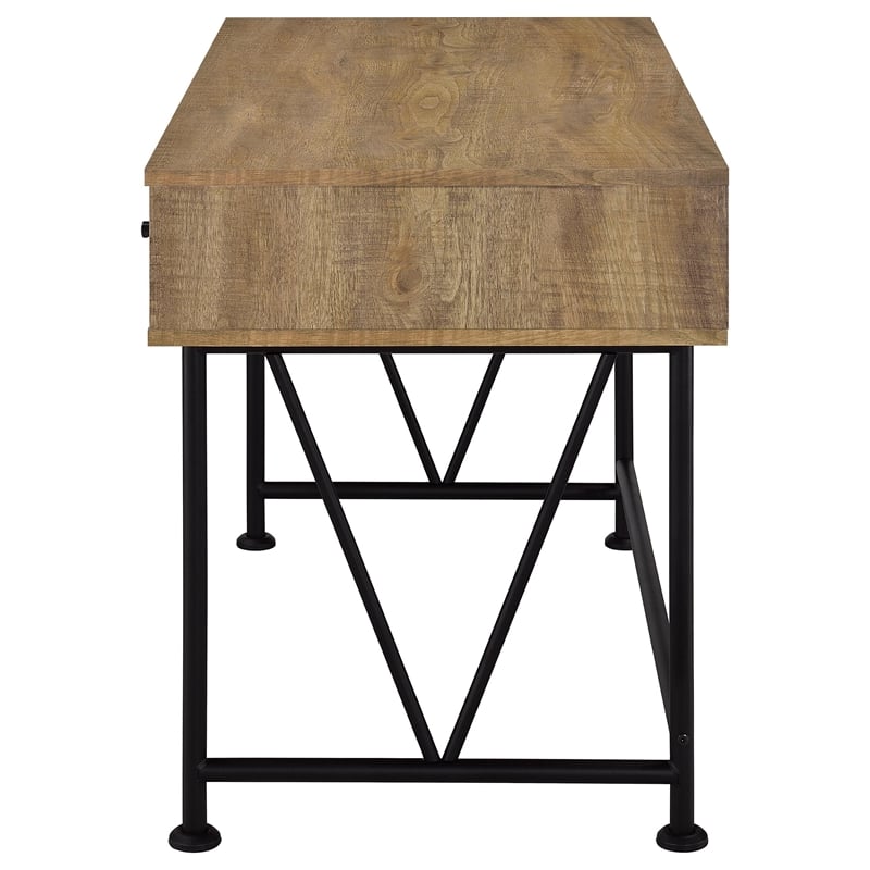 Coaster Analiese 47-inch 3-drawer Engineered Wood Writing Desk in Brown