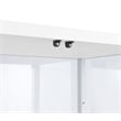 Coaster Delphinium 4-Shelf Engineered Wood and Glass Curio Cabinet in White