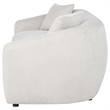Coaster Isabella Fabric Upholstered Curved Silhouette Sofa in Sand color
