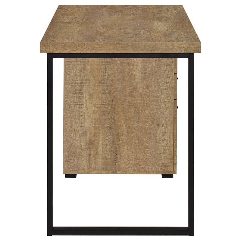 Coaster Brennan Engineered Wood 47-inch 3-drawer Office Computer Desk in Brown