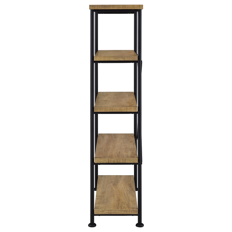 Coaster Analiese Engineered Wood 63-inch 4-shelf Bookshelf in Brown