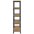Coaster Analiese Engineered Wood 63-inch 4-shelf Bookshelf in Brown