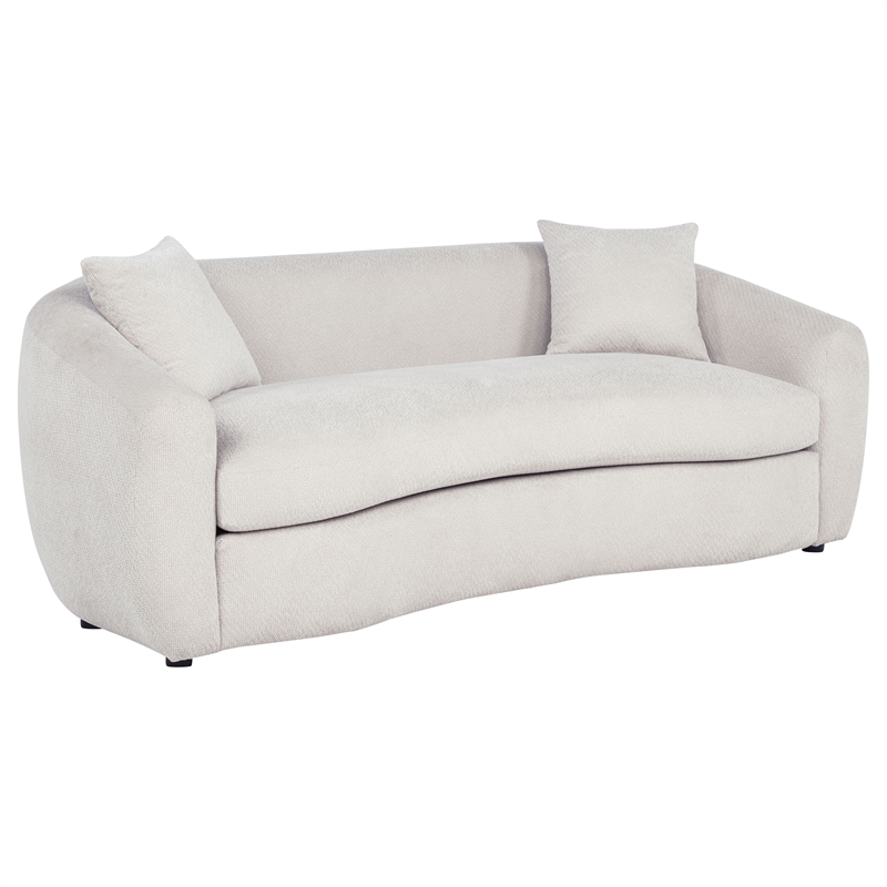 Coaster Isabella 2-piece Fabric Upholstered Sofa Set in Sand