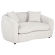 Coaster Isabella 2-piece Fabric Upholstered Sofa Set in Sand
