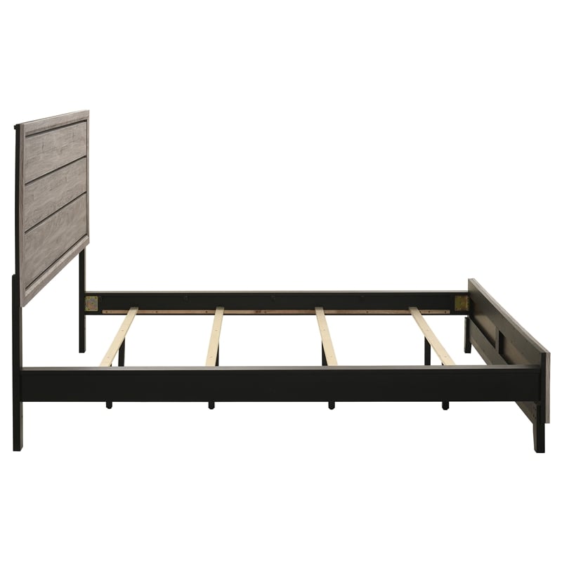Coaster Watson Transitional Wood California King Panel Bed in Light Taupe
