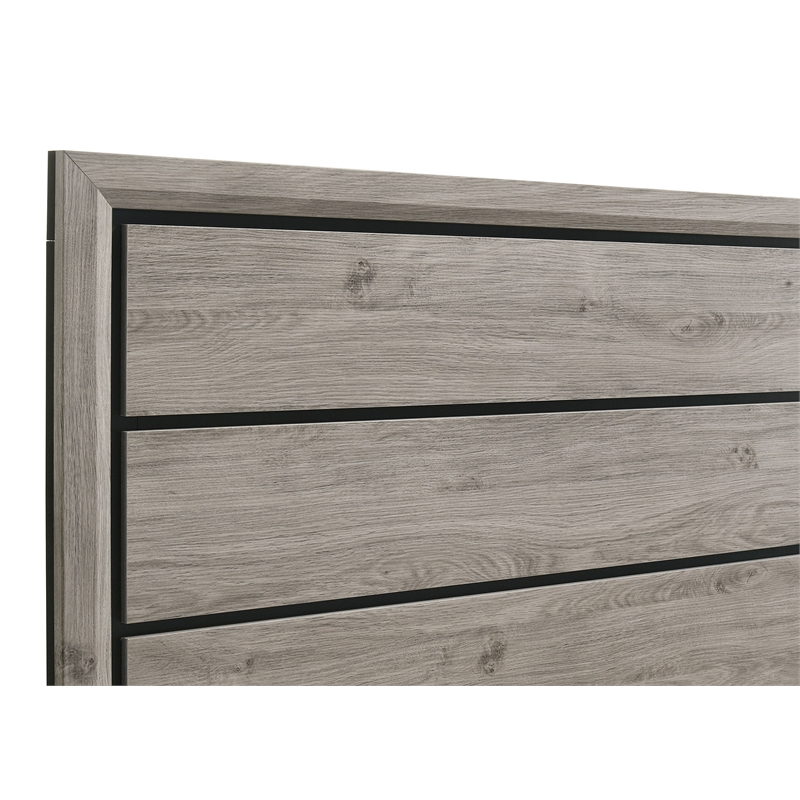 Coaster Watson Transitional Wood Eastern King Panel Bed in Light Taupe
