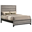 Coaster Watson Transitional Wood Full Panel Bed in Light Taupe
