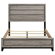 Coaster Watson Transitional Wood Queen Panel Bed in Light Taupe