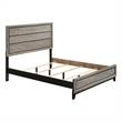 Coaster Watson Transitional Wood Queen Panel Bed in Light Taupe