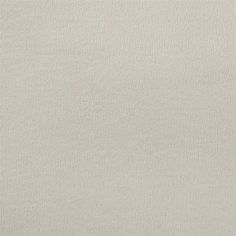 Coaster Leanne Eastern King Wood LED Panel Bed in Off White/Light Oak
