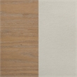 Coaster Leanne Eastern King Wood LED Panel Bed in Off White/Light Oak