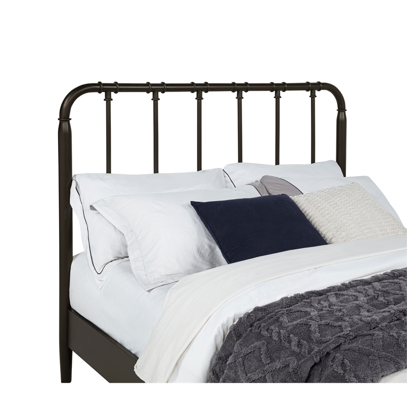 Coaster Rocco All Wood Water Pipe Open Frame Full Bed in Dark Bronze