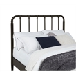 Coaster Rocco All Wood Water Pipe Open Frame Full Bed in Dark Bronze