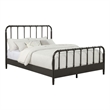 Coaster Rocco All Wood Water Pipe Open Frame Queen Bed in Dark Bronze