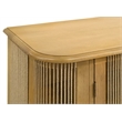 Coaster Ervine 3-Door Farmhouse Accent Storage Wood Sideboard Cabinet in Natural