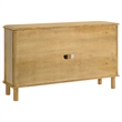 Coaster Ervine 3-Door Farmhouse Accent Storage Wood Sideboard Cabinet in Natural
