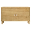 Coaster Ervine 3-Door Farmhouse Accent Storage Wood Sideboard Cabinet in Natural