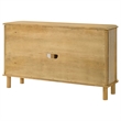 Coaster Ervine 3-Door Farmhouse Accent Storage Wood Sideboard Cabinet in Natural