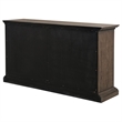 Coaster Ridgewell 2-Drawer 4-Door Traditional Wood Dining Server in Dark Oak