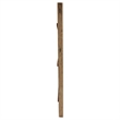 Coaster Stillwater Full-Length Wood Floor Mirror in Weathered Oak