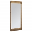 Coaster Stillwater Full-Length Wood Floor Mirror in Weathered Oak