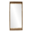 Coaster Stillwater Full-Length Wood Floor Mirror in Weathered Oak