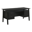 Coaster Goodson 64-inch 4-Drawer Wood Computer Desk in Black