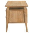 Coaster Goodson 64-inch 4-Drawer Wood Computer Desk in Distressed Light Brown