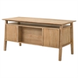 Coaster Goodson 64-inch 4-Drawer Wood Computer Desk in Distressed Light Brown