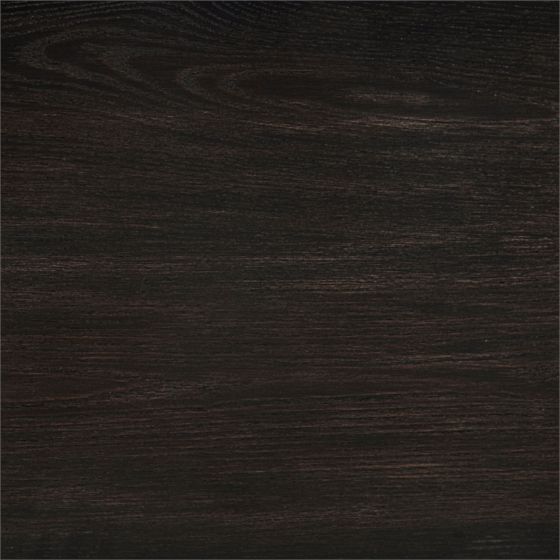 Coaster Leandro 2-Drawer Contemporary Wood Writing Desk in Burnished Black