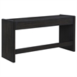 Coaster Leandro 2-Drawer Contemporary Wood Writing Desk in Burnished Black