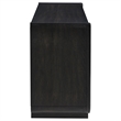 Coaster Leandro 2-Drawer Contemporary Wood Writing Desk in Burnished Black