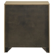 Coaster Hendricks 1-Drawer Wood Nightstand Bedside Table with Cubby in Light Oak