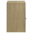 Coaster Hendricks 1-Drawer Wood Nightstand Bedside Table with Cubby in Light Oak