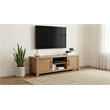 Coaster Beasley 71-Inch 2-Door Wood TV Stand for TVs up to 75