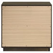 Coaster Atlas 2-Drawer Transitional Wood Nightstand Bedside Table in Dark Oak