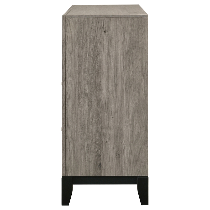 Coaster Watson 6-Drawer Transitional Wood Dresser Cabinet in Light Taupe