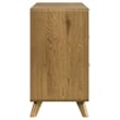 Coaster Bennett 6-Drawer Mid-Century Wood Dresser Cabinet in Light Oak