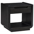 Coaster Leandro 2-Piece Wood Coffee and End Table Set in Burnished Black
