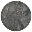 Coaster Bradley 2-Piece Round Wood Coffee Table Set in Smokey Gray/Brown