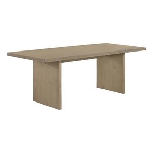 Coaster Decker 82-Inch Rectangular Wood Dining Table in Natural Oak