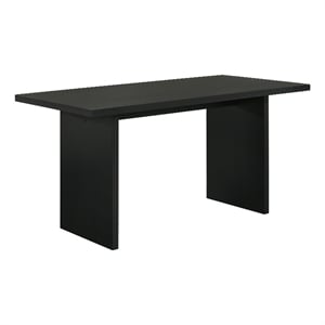 Coaster Decker 70-Inch Wood Counter Height Dining Table in Black
