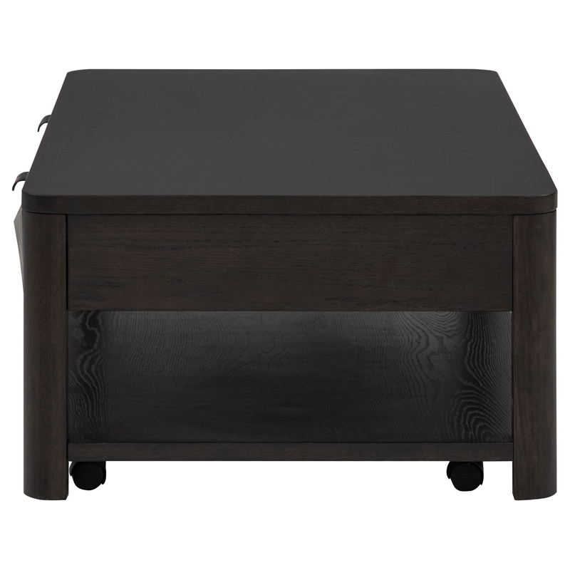 Coaster Marcelo Rectangular Transitional Wood Coffee Table in Coffee