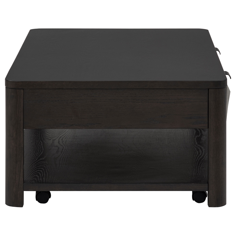 Coaster Marcelo Rectangular Transitional Wood Coffee Table in Coffee
