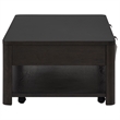 Coaster Marcelo Rectangular Transitional Wood Coffee Table in Coffee