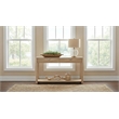 Coaster Marcelo Rectangular Transitional Wood Sofa Console Table in Light Elm