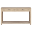 Coaster Marcelo Rectangular Transitional Wood Sofa Console Table in Light Elm