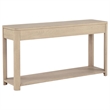 Coaster Marcelo Rectangular Transitional Wood Sofa Console Table in Light Elm