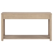 Coaster Marcelo Rectangular Transitional Wood Sofa Console Table in Light Elm