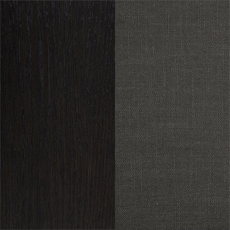 Coaster Berning 19'' Fabric Upholstered Parson Side Chair in Charcoal